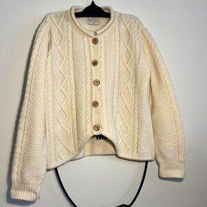 Vintage Tivoli Handknit Cardigan Sweater Women's M/L